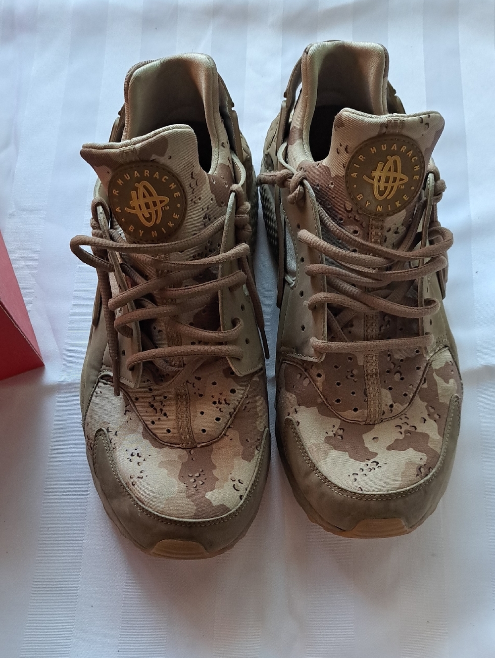 Nike Huarache Desert Camo Sneakers - Tan/Beige